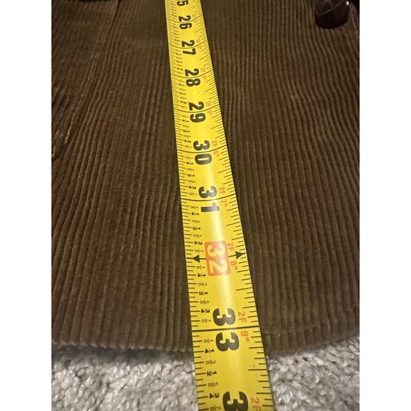 David Taylor Men’s Corduroy Blazer 46L Brown Sport Coat Jacket Cotton 2 Button - Picture 8 of 11